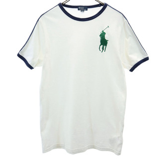 ポロバイラルフローレン ビックポニー 半袖 Tシャツ XL ホワイト Polo by Ralph Lauren メンズ(Tシャツ/カットソー(半袖/袖なし))