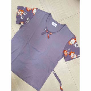 カネコイサオ(KANEKO ISAO)の☆ワンダフルワールド  和柄　金魚　Tシャツ　紫系(Tシャツ(半袖/袖なし))