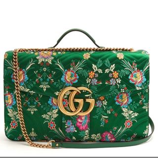 Gucci - ★最終価格　新品Gucci GG Bag サテン　バッグ　ジャガード　フローラル