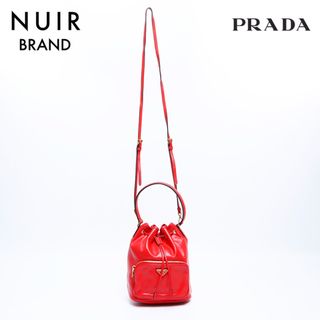 プラダ(PRADA)のプラダ PRADA デュエット レザー バケットバッグ ショルダーバッグ(ショルダーバッグ)