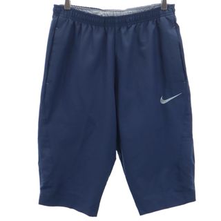 ナイキ(NIKE)のナイキ トレーニング ハーフパンツ L ネイビー NIKE DRI-FIT メンズ(ウォーキング)