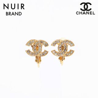 シャネル(CHANEL)のシャネル CHANEL 92C ラインストーン ココマーク イヤリング(イヤリング)