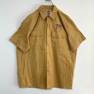 ディッキーズ(Dickies)のDickies 企業 刺繍 ロゴ ワークシャツ XLサイズ(Tシャツ/カットソー(半袖/袖なし))