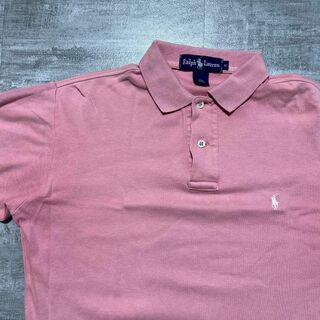 ラルフローレン(Ralph Lauren)のRALPH LAUREN ラルフローレン 半袖ポロシャツ ピンク S ポニーロゴ(ポロシャツ)