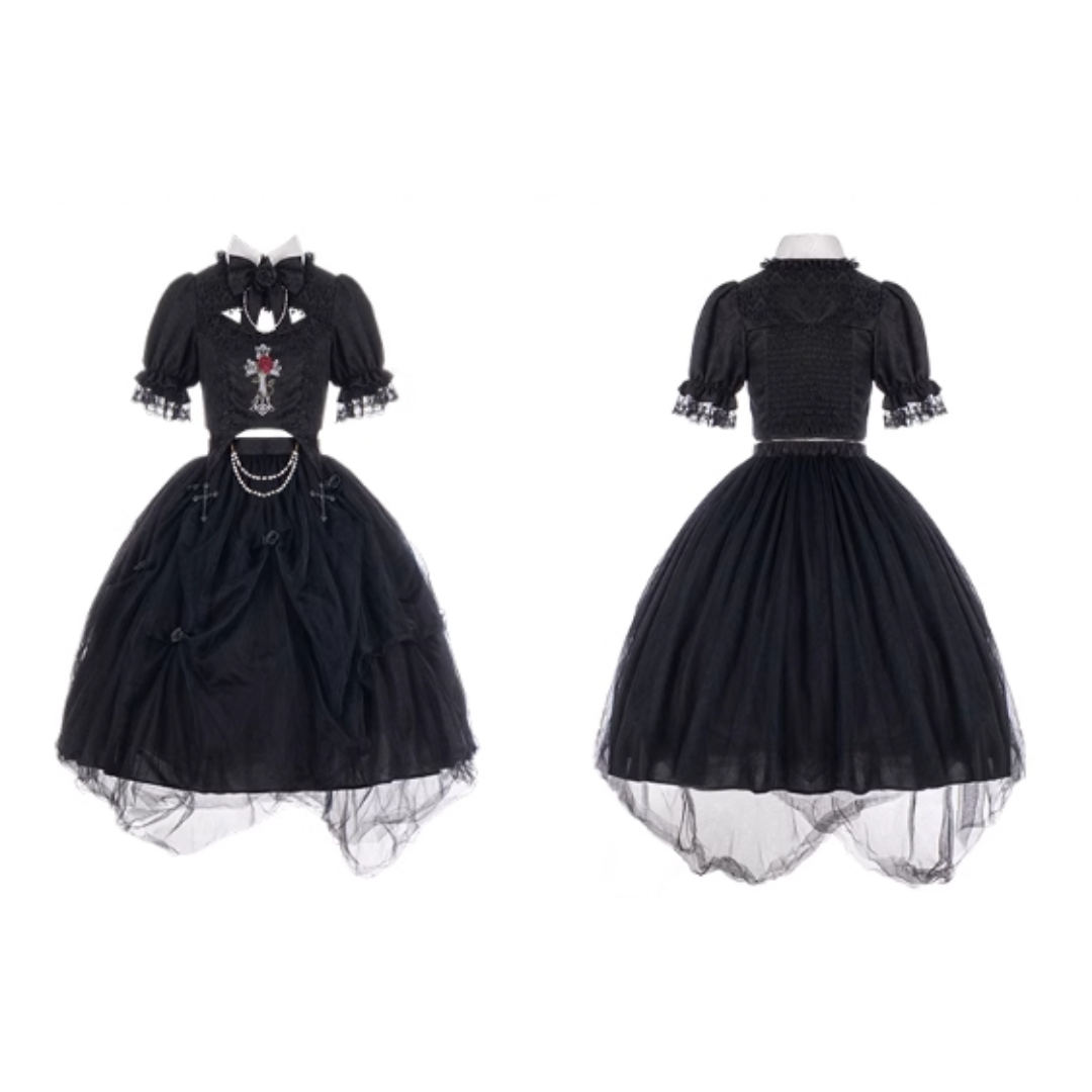 ゴシックロリータドレスセット L26#の通販 by coco's shop｜ラクマ