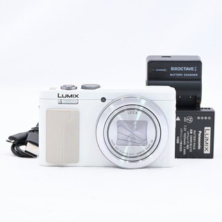 パナソニック(Panasonic)のPanasonic LUMIX DMC-TZ85-W ホワイト(コンパクトデジタルカメラ)
