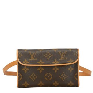 ルイヴィトン(LOUIS VUITTON)のルイ ヴィトン モノグラム ポシェット フロランティーヌ ボディバッグ ウエストバッグ ショルダーバック M51855 PVC レディース LOUIS VUITTON 【214-52520】(ショルダーバッグ)