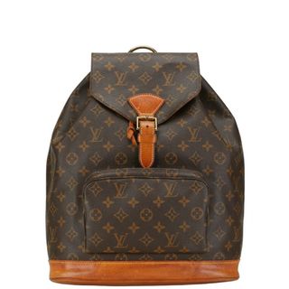 ルイヴィトン(LOUIS VUITTON)のルイ ヴィトン モノグラム モンスリGM リュック バックパック M51135 PVC レディース LOUIS VUITTON 【1-0152968】(リュック/バックパック)