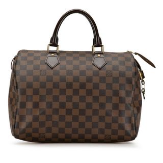 ルイヴィトン(LOUIS VUITTON)のルイ ヴィトン ダミエ スピーディ30 ハンドバッグ ミニボストンバッグ N41531 PVC レディース LOUIS VUITTON 【228-54048】(ハンドバッグ)