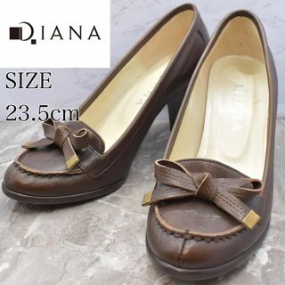 ダイアナ(DIANA)のDIANA ダイアナ　パンプス　ローファー　リボン　23.5(ハイヒール/パンプス)