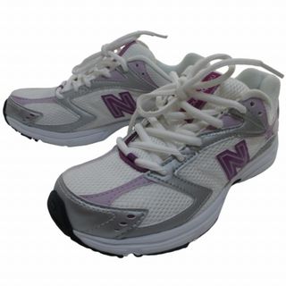 ニューバランス(New Balance)のニューバランス ランニングシューズ スニーカー GW413JWP 白 23cm(スニーカー)