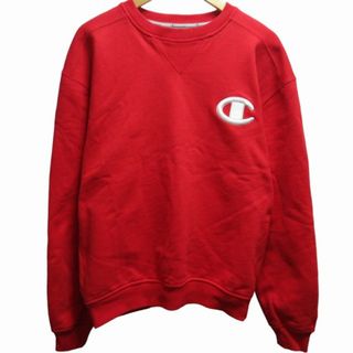 チャンピオン(Champion)のチャンピオン CHAMPION トレーナー スウェット 赤 約Lサイズ(その他)