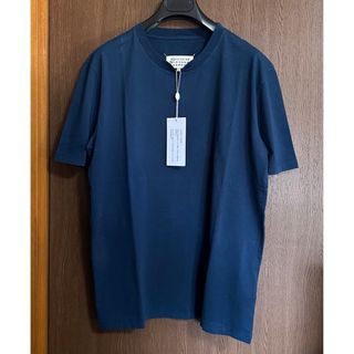 マルタンマルジェラ(Maison Martin Margiela)のL新品42%off メゾン マルジェラ レギュラー Tシャツ ダークブルー (Tシャツ/カットソー(半袖/袖なし))