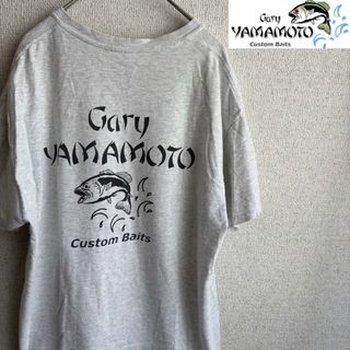 GARY YAMAMOTO Tシャツ　ゲーリーヤマモト　Mサイズ　グレー(Tシャツ/カットソー(半袖/袖なし))