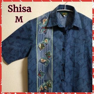 【Shisa】かりゆしウェア　アロハシャツ　✨美品✨(シャツ/ブラウス(半袖/袖なし))