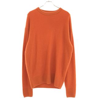 MAATEE＆SONS マーティーアンドサンズ P/O SWEATER カシミヤプルオーバーセーター MT2303-0107B オレンジ 3(ニット/セーター)