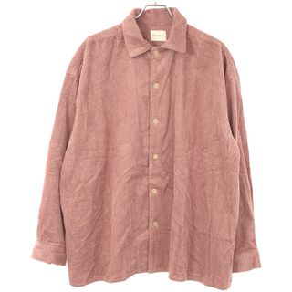 Mine&Mom. マインアンドマム Corduroy Shirt コットンコーデュロイシャツ  ピンク 2(シャツ)