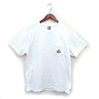 チャムス(CHUMS)のチャムス カットソー Tシャツ クルーネック コットン 綿 ロゴ プリント 半袖(Tシャツ/カットソー(半袖/袖なし))