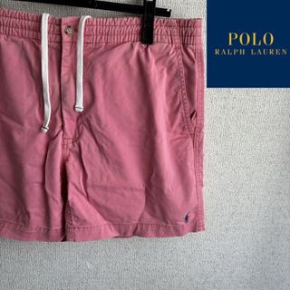 ポロラルフローレン(POLO RALPH LAUREN)のPOLO RALPHLAUREN ショートパンツ　ピンク　Mサイズ(ショートパンツ)