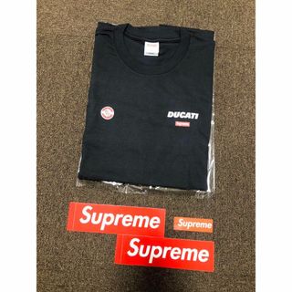 シュプリーム(Supreme)の【新品】Supreme x Ducati Logos Tee Black M(Tシャツ/カットソー(半袖/袖なし))