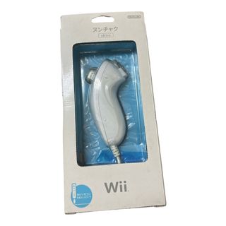 ウィー(Wii)のNintendo WII ヌンチャク シロ(家庭用ゲーム機本体)