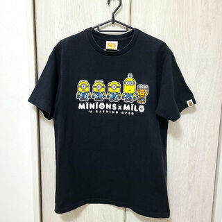 A BATHING APE - エイプ MINIONS × マイロ コラボ Tシャツ Mサイズ