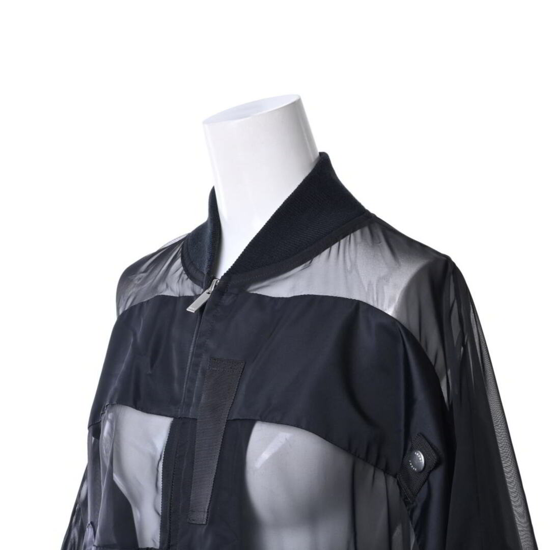 sacai - Sacai ナイロンツイル シフォン ブルゾンの通販 by sacai - Sacai ナイロンツイル シフォン ブルゾンの通販 by