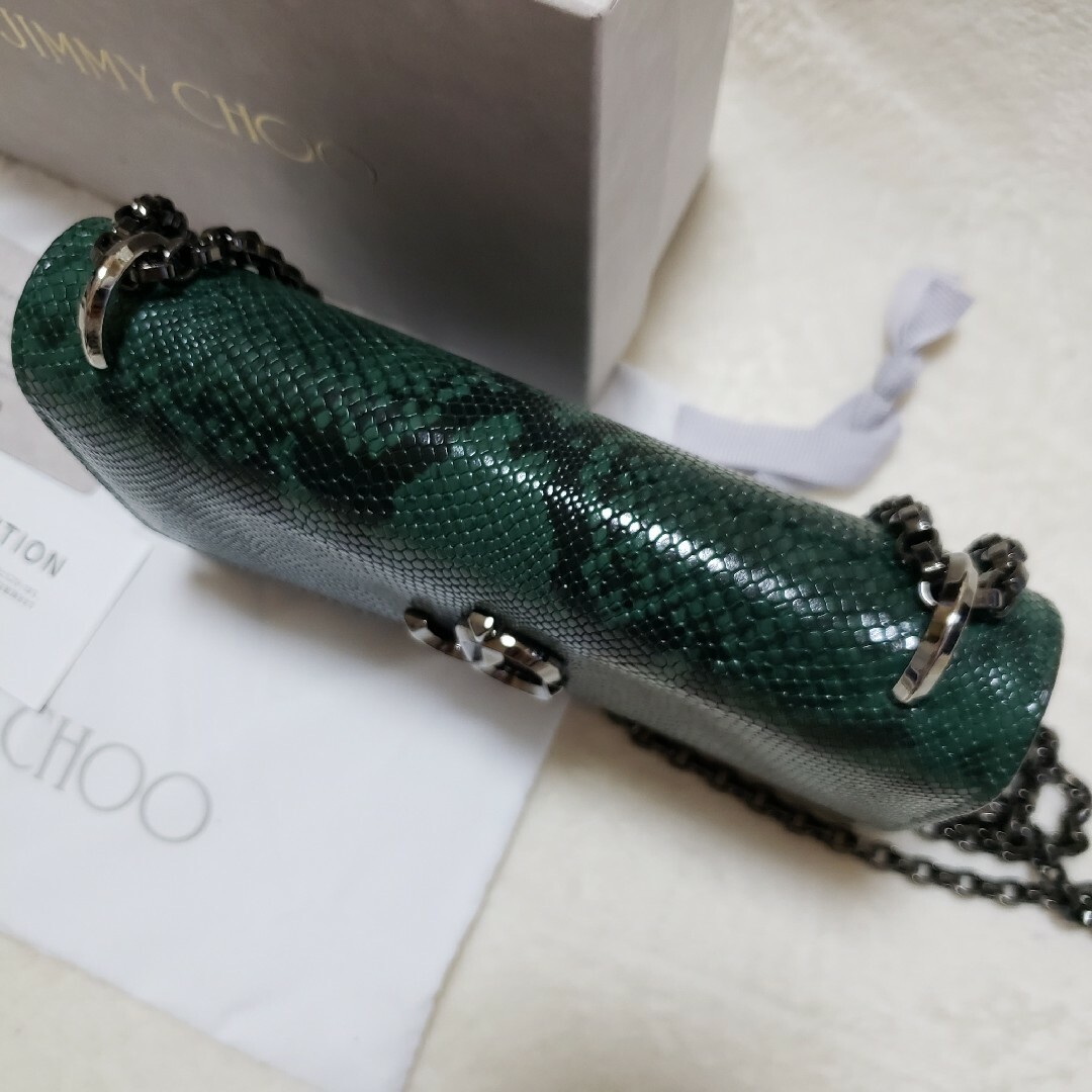 JIMMY CHOO - 極美品 ジミーチュウ ボヘミア JCロゴ 2way JIMMY CHOO - 極美品 ジミーチュウ ボヘミア JCロゴ 2way