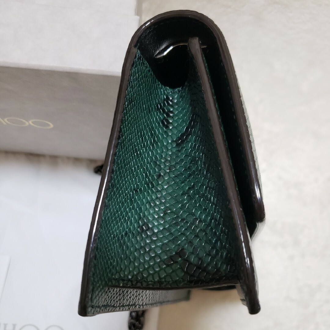 JIMMY CHOO - 極美品 ジミーチュウ ボヘミア JCロゴ 2way JIMMY CHOO - 極美品 ジミーチュウ ボヘミア JCロゴ 2way