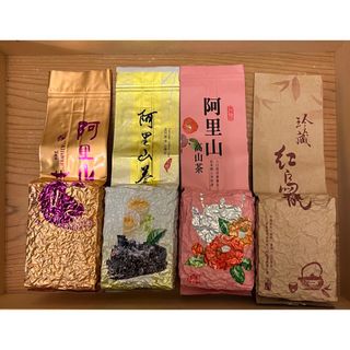 台湾茶 阿里山凍頂烏龍茶 四季春高山茶 金萱烏龍茶 梨山蜜香紅烏龍茶(茶)