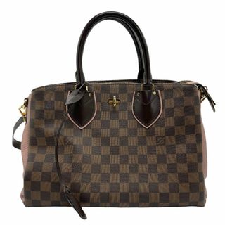 ルイヴィトン(LOUIS VUITTON)のルイ ヴィトン LOUIS VUITTON ハンドバッグ ショルダーバッグ ダミエ ノルマンディ ダミエキャンバス ブラウン/ピンクベージュ レディース N41488 送料無料【中古】 z1348(ハンドバッグ)