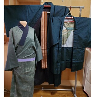 男性用　着物と羽織フルセット(3)(着物)
