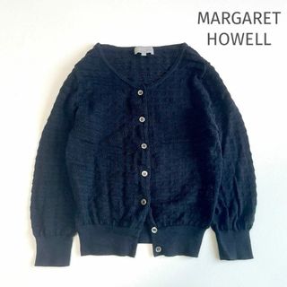 マーガレットハウエル(MARGARET HOWELL)のMARGARET HOWELL コットン シルク カーディガン(カーディガン)