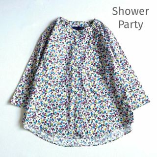 Shower Party リバティ コットンブラウス(シャツ/ブラウス(長袖/七分))