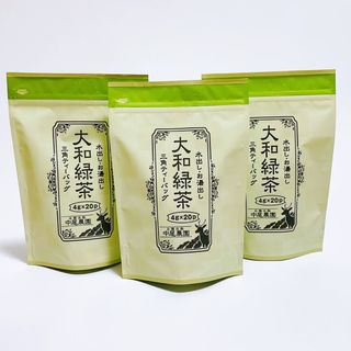 奈良県産　大和茶　緑茶ティーバッグ　ティーパック　日本茶　煎茶(茶)