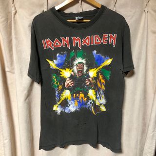 IRAN MAIDEN ヴィンテージTシャツ(Tシャツ/カットソー(半袖/袖なし))