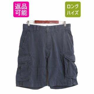 ラルフローレン(Ralph Lauren)のヴィンテージ 加工 90s ポロ ラルフローレン コットン チノ カーゴ ショーツ メンズ 30 / ショートパンツ 短パン 半パン ミリタリー タイプ(ショートパンツ)