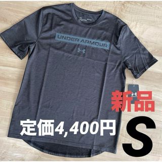 UNDER ARMOUR - アンダーアーマー  メンズ　スポーツ　Tシャツ　ランニング　ブラック　S