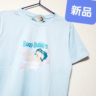 ベティブープ(Betty Boop)の新品 betty boop Tシャツ ベティちゃん 半袖 ベティブープ 水色界隈(Tシャツ(半袖/袖なし))