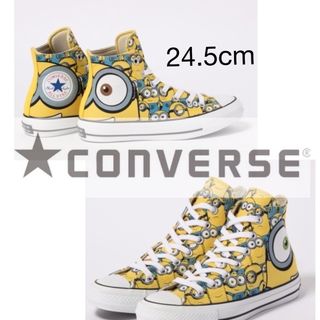 コンバース(CONVERSE)の希少　コンバース　ミニオンCONVERSE  ALLSTAR 100 HI/MN(スニーカー)