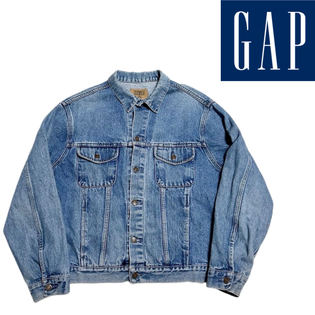 GAP - 90s オールド GAP OLD ギャップ デニムジャケット 80s ビンテージの通販 by TARO KASUGA|ギャップならラクマ GAP - 90s オールド GAP OLD ギャップ デニムジャケット 80s ビンテージの通販 by TARO KASUGA|ギャップならラクマ