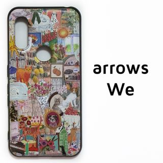 arrows We 犬猫 コラージュ ソフトケース(Androidケース)