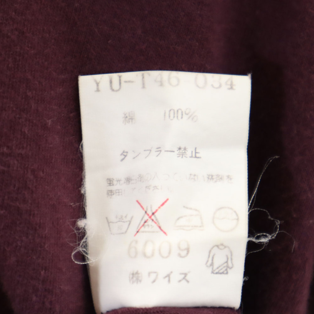 Y's - ワイズ 80s 90s 日本製 半袖 Tシャツ パープル系 Y's