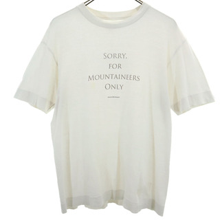 マウンテンリサーチ(MOUNTAIN RESEARCH)のマウンテンリサーチ プリント 半袖 Tシャツ ホワイト MOUNTAIN RESEARCH 308 メンズ(Tシャツ/カットソー(半袖/袖なし))