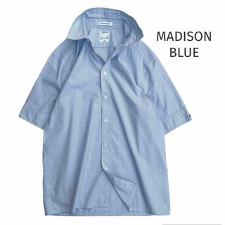 マディソンブルー(MADISONBLUE)のマディソンブルー＊RELAXED FIT ストライプシャツ　23SS 半袖(シャツ/ブラウス(半袖/袖なし))