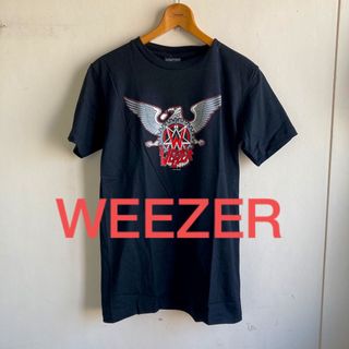 ミュージックティー(MUSIC TEE)の■レア■ WEEZER ウィーザー 黒 コピーライト 2001 バンドTシャツ(Tシャツ/カットソー(半袖/袖なし))