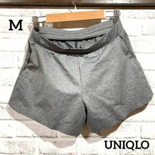 UNIQLO - UNIQLO ウルトラストレッチアクティブショートパンツ M ダークグレー