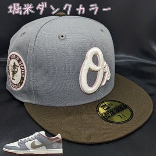 ニューエラー(NEW ERA)のオリオールズ　ニューエラ　海外別注　堀米ダンク　カスタム　カラー(キャップ)