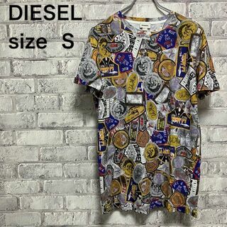 DIESEL - 【DIESEL】ディーゼル Tシャツ お洒落 総柄 カッコイイ