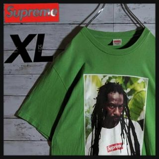 シュプリーム(Supreme)の【希少】シュプリーム☆センターロゴ　Buju Banton Tシャツ　入手困難(Tシャツ/カットソー(半袖/袖なし))